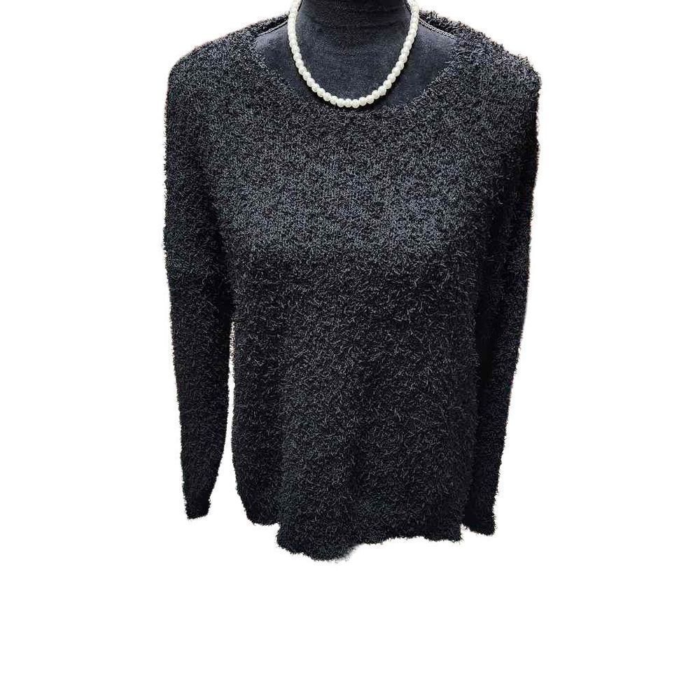 Loveriche NWT Medium Black Pullover Shaggy Sweater